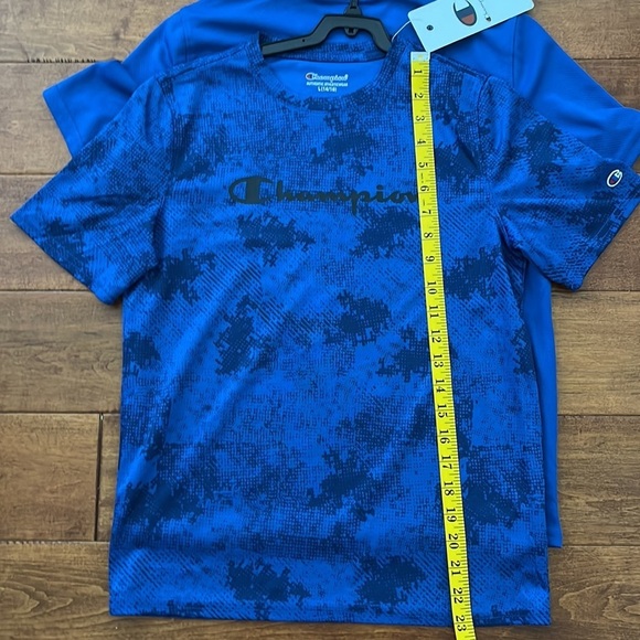 Champion 2 blue shirts Size:L boys - Picture 12 of 16